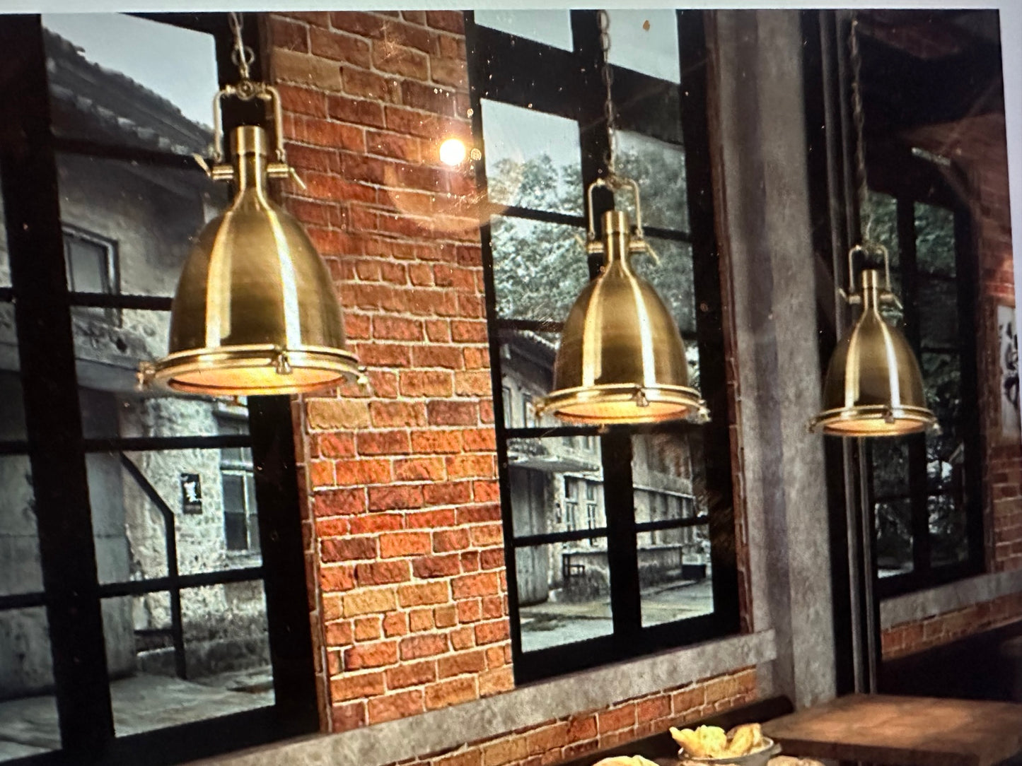 Foundry Brass Hängelampe